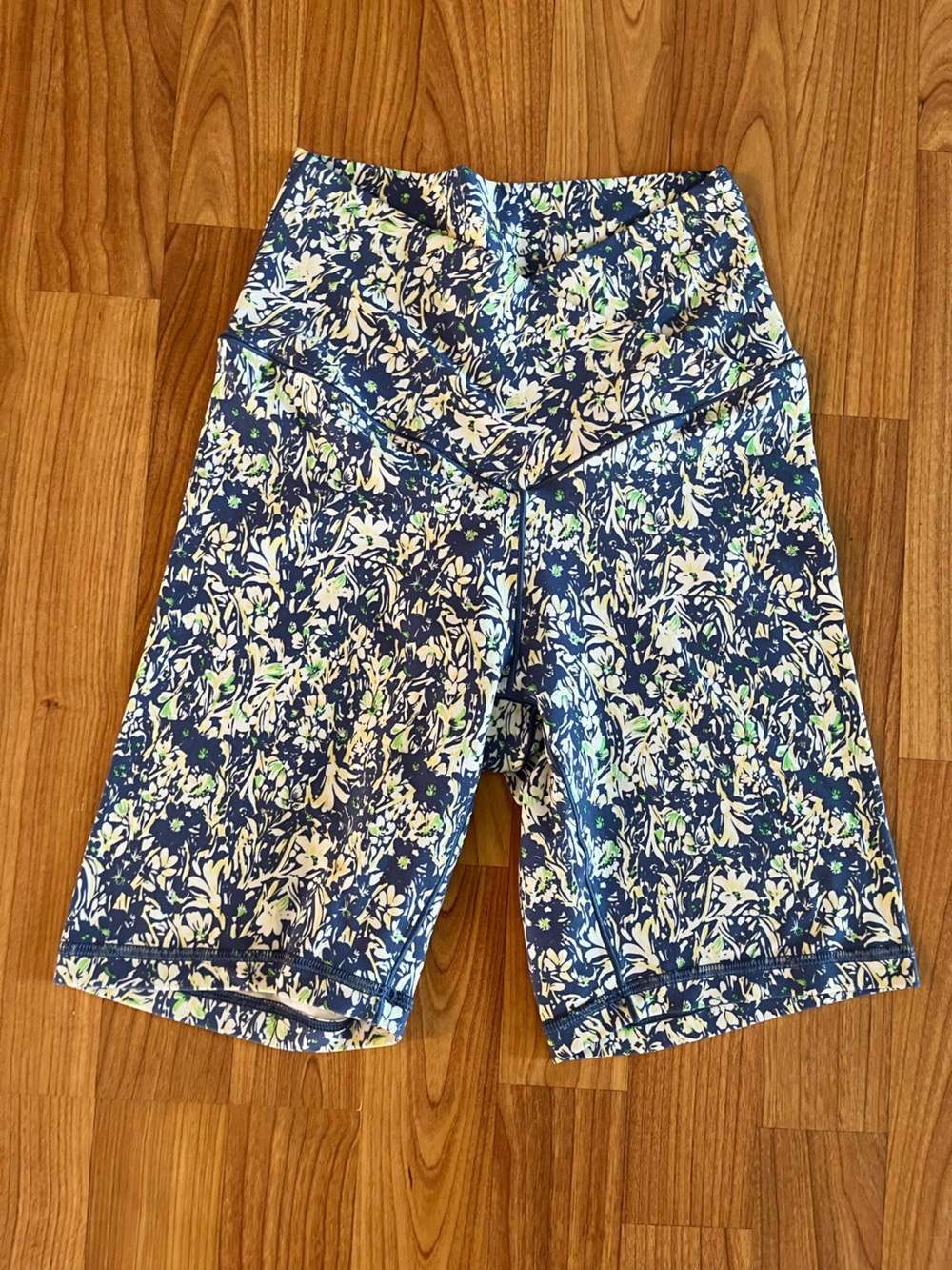 Aerie High-Rise Floral Bike Shorts